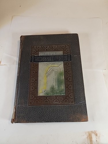(1921) Texas Christian University TCU Yearbook The Horned Frog (Rare) (Ex-Lib)