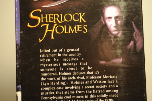 Sherlock Holmes, The Triumph of Sherlock Holmes, Lyn Harding, Mystery VHS movie - Picture 3 of 3
