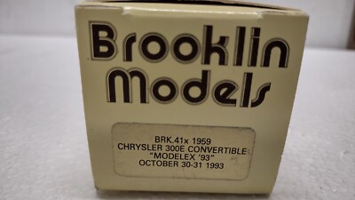 BROOKLIN 1/43 SCALE BRK34 003 1954 Nash Ambassador two tone le mans