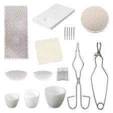Quartz Melting Crucible Welding Melting Casting Kit ,Fire Brick,Honeycomb Panel