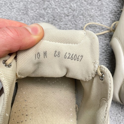 SAS Freetime Vintage Leather Walking Sneakers Shoes Men 10M Beige Lace Up W/ Box - Afbeelding 12 van 16