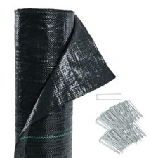 Mauvaises Herbes Nappe Anti-mauvaises Herbes 100g/M² 1 x 50 M Tissu pour Sol