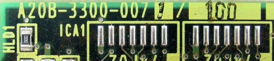 USED FANUC A20B-3300-0071/10D CIRCUIT BOARD A20B3300007110D - Image 3 of 3