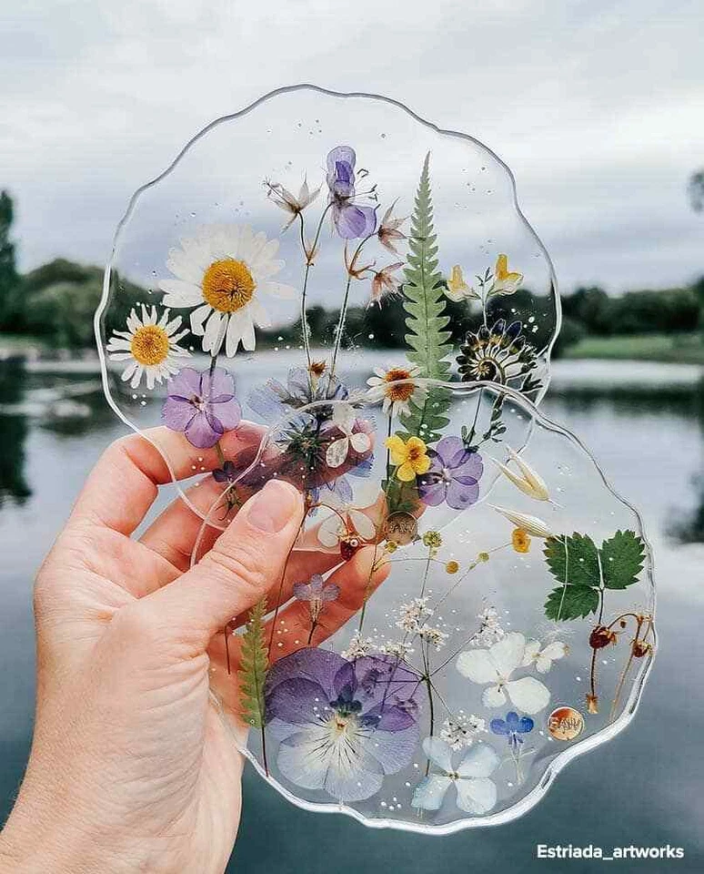 Non Toxique Résine Époxy Transparente (Résine + Durcisseur, Effet Eau, Brillant) - Photo 4/4