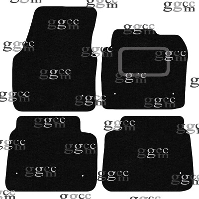FITS LAND ROVER DISCOVERY SPORT (MANUAL) 2019 & ON BLACK CARPET CAR FLOOR MATS.