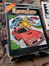 R10 Distributed by Intellivision ULTRA RARE  Atari 2600 Bump n' Jump CIB NES