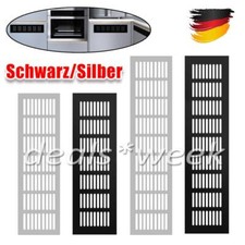 2 STK Aluminium Lüftungsgitter Heizungsgitter Stegblech 300x80 / 400x80 mm
