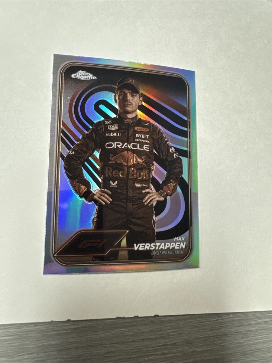 Preços baixos em 2024 Topps Chrome Formula 1 - Max Verstappen #1