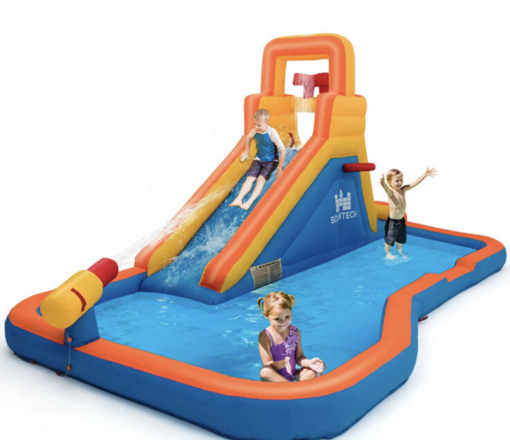 fisher price inflatable water slide