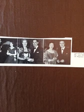 A2k Ephemera 1960s Leicester Society Picture Mr Mrs N Pochin J Mee W Maynard