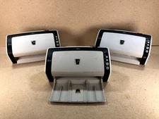 3x Fujitsu Fi 6130Z Document Scanner for Parts or Repair (ALL POWER ON)