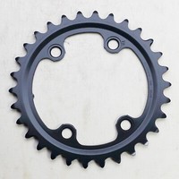 Shimano Grx FC-RX610-2 Kettenblatt 30 ZäHne Bcd 80 Mm 2X12 Innen Schwarz