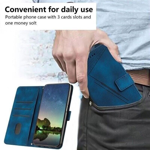 PU Leather Wallet Strap Phone Case For iPhone 16 15 14 13 12 11 Pro Max XR 7 8 - 第 31/85 張圖片