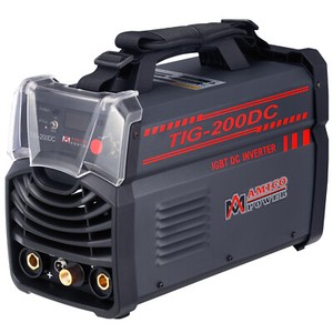 Amico TIG-200DC, 200 Amp Professional High Frequency TIG Welder, 100% Start.