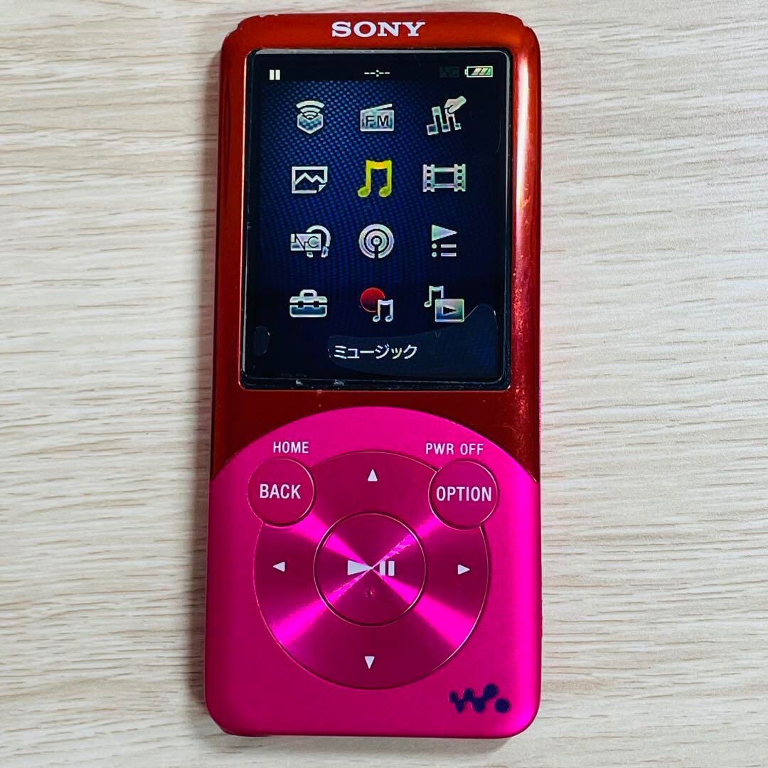 SONY NW-S755 Walkman MP3 Player 16GB Pink Good | eBay