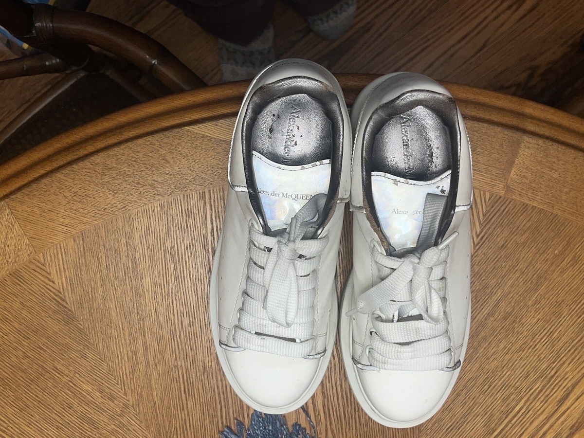 スニーカー ALEXANDER MCQUEEN WHITE OVERSIZED SNEAKERS Alexander McQueen White Oversized Sneakers 37 | eBay