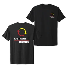 Detroit Diesel Logo Unisex T-Shirt Size S - 3XL
