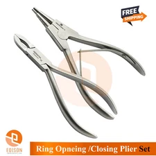 Professional Ring Opening & Closing Plier Jewelry Making Tools Body Piercing 