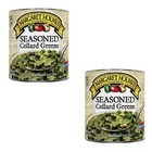 2 Cans Margaret Holmes Southern Seasoned Collard Greens 27oz Gluten Fat Free Veg