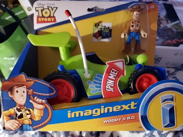 Imaginext WOODY RC CAR Toy Story 4 Disney Pixar Fisher Price BRAND NEW | eBay