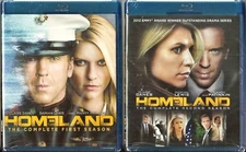 Homeland Blu-ray Season 1 & 2 Original TV Series First Second Factory Sealed NEW