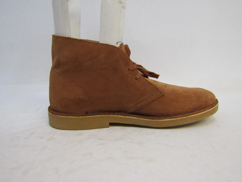 Botas Clarks Desert para mujer talla 9,5 M marrón gamuza con cordones al tobillo botín de moda Foto 4 de 4