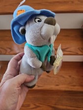 Disney Winnie the Pooh Beanbag Friend High Country Gopher 6" Plush Toy Star Bean