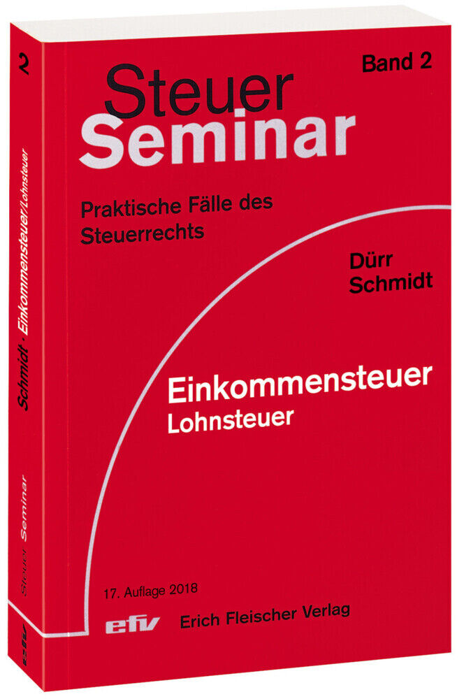 Thumbnail - Einkommensteuer/lohnsteuer | Christiane Dürr, Stephan Schmidt | 2018 |