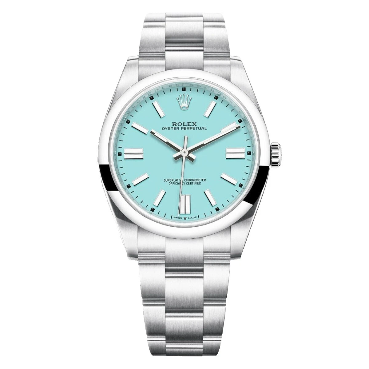 Caja de Acero Inoxidable Rolex Oyster Perpetual Relojes de pulsera de Lujo