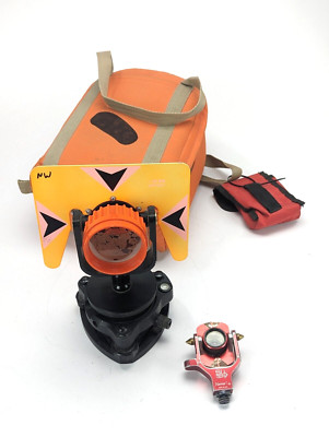Surveying Survey Prism For Total station 0/-30mm with Target Prism w/ Mini