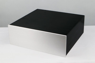 HiFi Class AB Power Amplifier Chassis Aluminum Audio Box size W430 H150 D313mm