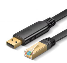 USB to RJ45 Console Cable 1.8m RS232 Serial Adapter for Computer Cisco Router
