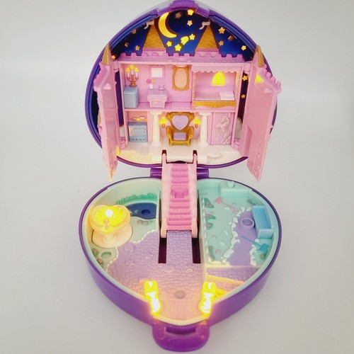 Polly Pocket Keepsake Collection Starlight Enchanted Castle Compact Only No Doll - Picture 7 of 17