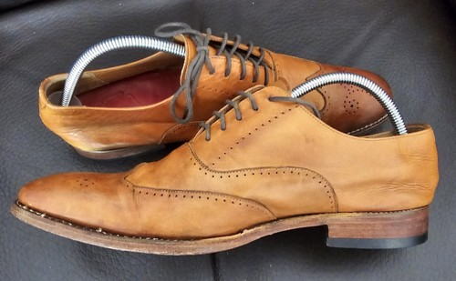 Grenson Mens Brown Brogues shoes,Anniversary Edition,UK 8 - Picture 5 of 9