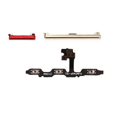 Power and Volume Buttons Kit Flat Cable Phone Accessories for Huawei Mate 40 Pro