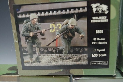 5 VERLINDEN US MARINE CASUALTIES-CI DOWN EUROPE 1944 PACIFIC WWII MODEL KIT SET - Imagen 5 de 6