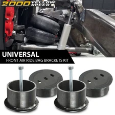 Universal Front Ride Bag Brackets Kit Cups 4.5" OD Fit for Chevy Car Truck