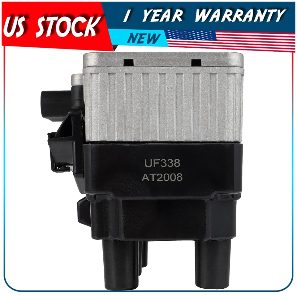 Ignition Coil & Spark Plug For 1999-2001 Volkswagen Golf Jetta 2.8L V6 - Image 2 of 4