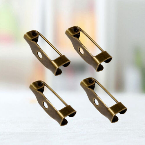  200 Pcs Metal Bar Safety Catch Pin Name Badges Bronzers Optional - Picture 1 of 9