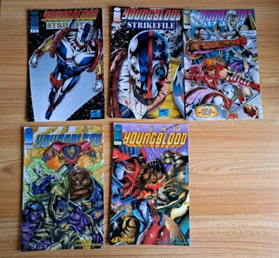 Youngblood: Strikeforce #1, 2 Battlezone #1 Team #1, 3 - HIGH GRADE