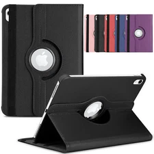 For iPad Mini 7 ( A17 Pro ) 2024 Case Shockproof Leather Rotating Stand Cover