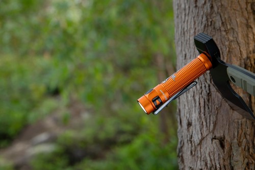 Olight Baton 3 Pro Orange Skeleton Rechargeable Flashlight, 1500 L, Cool White - Picture 22 of 24