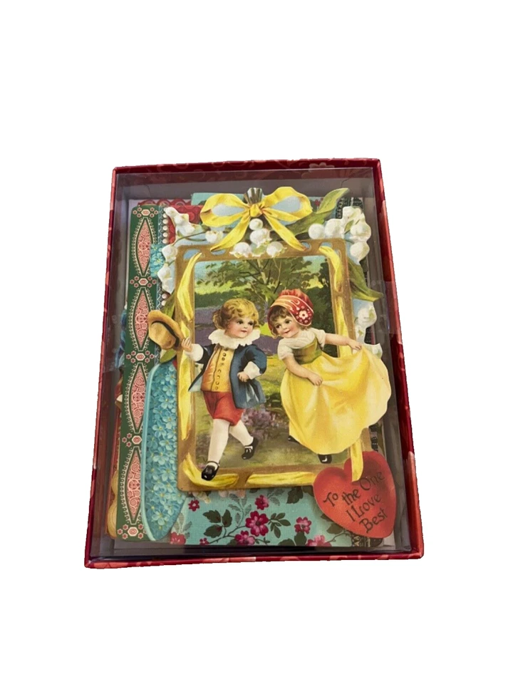 Punch Studio Kirshner Love Note Cards Die Cut 15 Cards & Envelopes-Valentines - Image 2 of 3