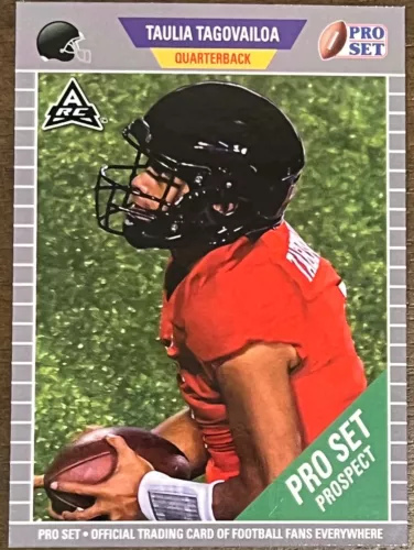 2021 LEAF PRO SET Taulia Tagovailoa RC ARC Rookie Sleeve Toploader IN HAND NIL 