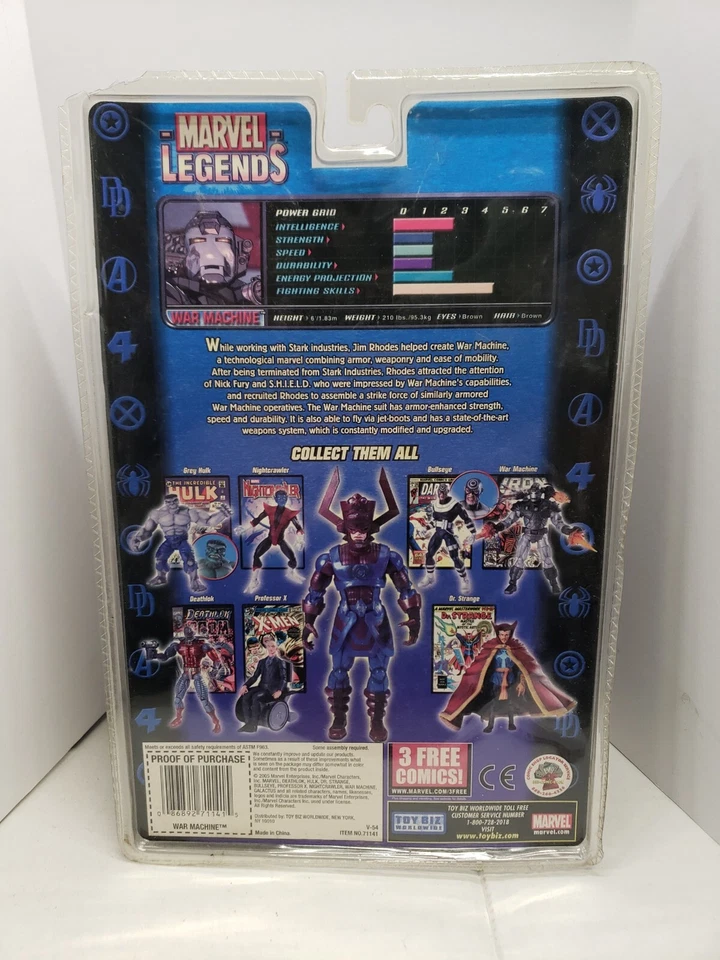 NUEVA FIGURA DE ACCIÓN MARVEL LEGENDS MÁQUINA DE GUERRA SERIE GALACTUS BAF PIERNA DERECHA! G10 Foto 3 de 4