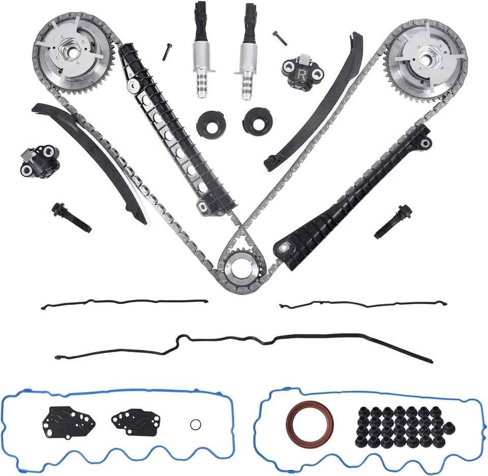 Kit de corrente de temporização para elevadores de braços balancim eixo de cames para Ford F150 F350 Expedition 5.4L - Imagem 4 de 4