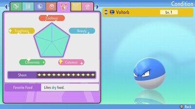 Shiny Voltorb/Electrode 6IV - Pokemon X/Y OR/AS S/M US/UM Let's Go