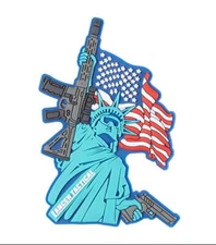 Lancer Tactical Statue of Liberty Patch - Hook Back
