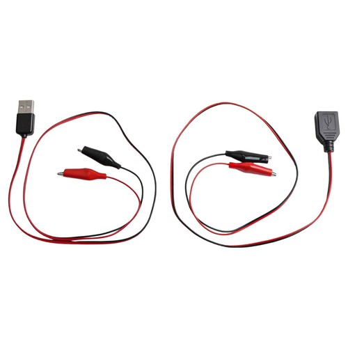 Test USB maschio a femmina con clip per alligatore per test elettrici - Foto 20 di 23