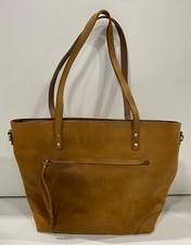 S-zone Leather Tote Bag